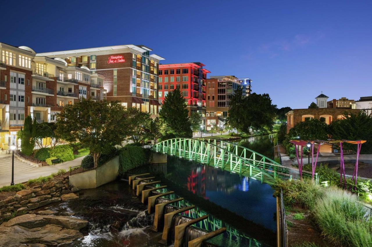 Hampton Inn & Suites Greenville-Downtown-Riverplace Exterior foto